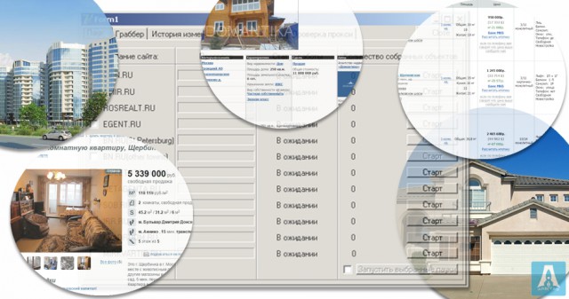 Parser of partner websites