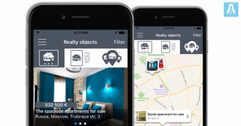 RealtApp - iOS app for Real Estate Agencies