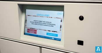 Software for parcel lockers kiosk